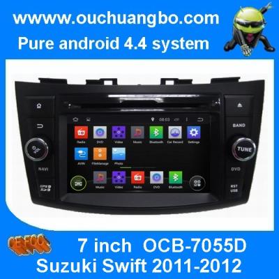 China Ouchuangbo Auto Multimedia DVD Player for Suzuki Swift 2011-2012 Android 4.4 3G Wifi Bluetooth Touch Screen OCB-7055D for sale