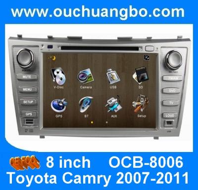 China Car multimedia player for Toyota Camry 2007-2011 with car radio bluetooth gps OCB-8006 for sale