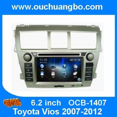 China Ouchuangbo Auto Radio for Toyota Vios (2007-2012) GPS Navi Multimedia DVD System iPod USB OCB-1407 for sale