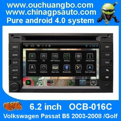 China Ouchuangbo Auto Radio GPS Navigation Android 4.0 for Volkswagen Passat B5 2003-2008 Car Multimedia S150 System OCB-016C for sale