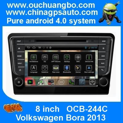 China Ouchuangbo S150 Android 4.0 System DVD Radio for Volkswagen Bora 2013 3G Wifi Dual Zone Control Multimedia OCB-244C for sale