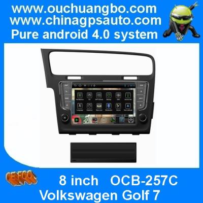 China Ouchuangbo Car DVD S150 Android 4.0 for Volkswagen Golf 7 Radio TV USB SD iPod Steering Wh for sale