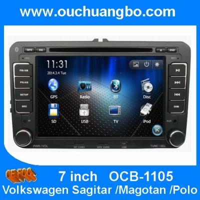 China Ouchuangbo Auto GPS DVD System for Volkswagen Sagitar /Magotan /Polo Radio Player Stereo iPod RDS Blueooth OCB-1105 for sale