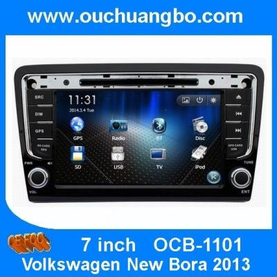 China Ouchuangbo Auto GPS Navigation Radio for Volkswagen New Bora 2013 DVD System Bluetooth TV for sale