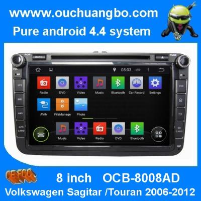 China Ouchuangbo Auto Radio Stereo GPS Navigation for Volkswagen Sagitar /Touran 2006-2012 Android 4.4 3G Wifi OCB-8008AD for sale