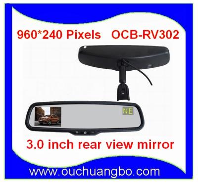 China Ouchuangbo 3.0 inch LCD screen Automatic switching reversing OCB-RV302 for sale