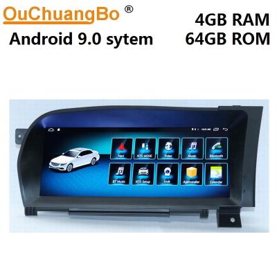 China Ouchuangbo 10.25 inch Mercedes Benz W221 S250 S300 S600 RHD right and driving 4GB+64GB android 9.0 OS for sale