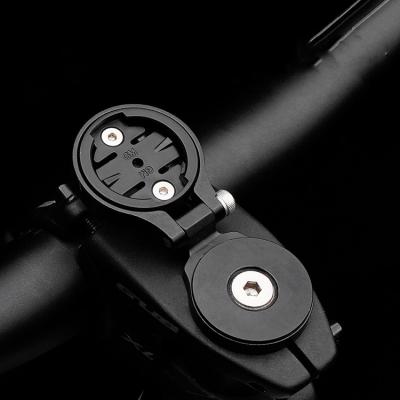 China Compatible with a Variety of Computer Bases Aluminum Alloy Cycle Computer Holder Bicycle Bike Computer Mount Mount for Garmin Edge for sale