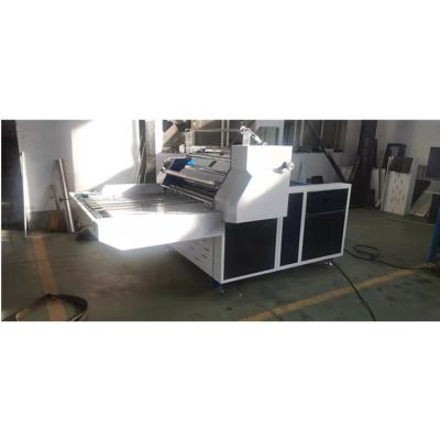 China Food Hydraulic Oil Laminating Machine With Receiving Paper for sale