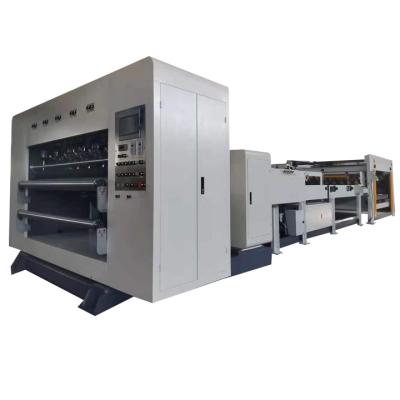 China High level high speed single corrugated yield and cutting slitting machine. for sale