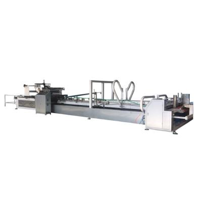 China Food One High Performance Automatic Folder Gluer Machine Cardboard Box Making Machine for sale