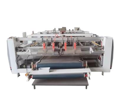 China XH-2000 High Speed ​​Semi Automatic Food 2 Pieces Carton Folding Gluing Machine Cartoning Machine for sale