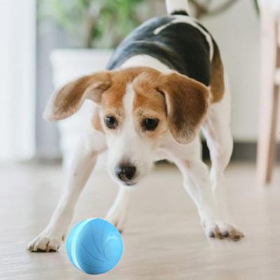 China High Quality Multifunction 360 Viable Electric Underwater Waterproof Replaceable Shell Dog Toy Rotating Interactive Dog Ball for sale