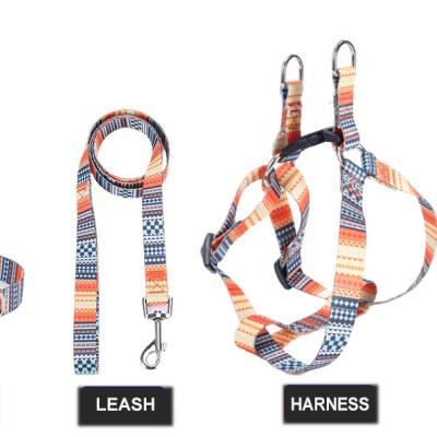 China Quick Release Canton Pet Collares y Correas Hardware Buckle Para Cone Harness Leash Set Supplier for sale