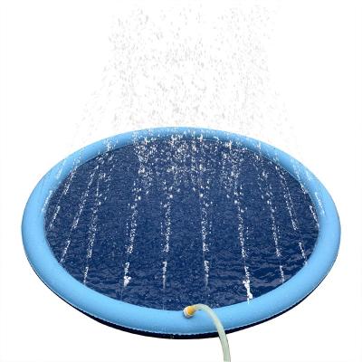 China Multi Sizes Summer Tub Pool Water Jet Pet Sprinkler Protection Bath Stocked Outdoor Swimming Cooling Companion For Pets And Dogs for sale