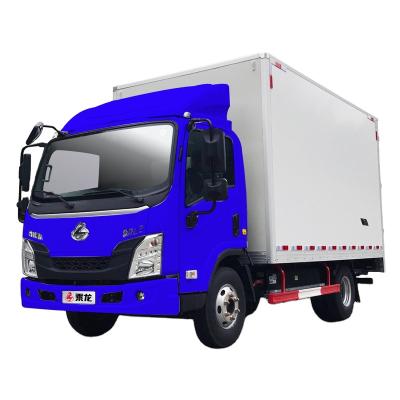 China New Fast Delivery 4x2 Four Cylinders Column Plate Light Cargo Truck With Air Conditioner < 4L for sale