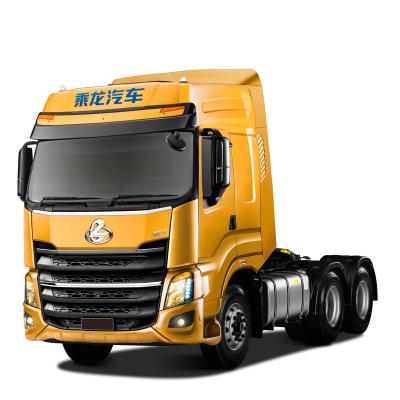 China Hot Selling 2-3 Tons Chinese Tractor Truck 6x4 Mini Tractors Prices 6910mm*2525mm*3895mm Tractor trailer10.338l for sale