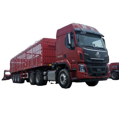 China Quality Choice Customized Color Large Capacity 4x2 Trailer Six Wheels Tractor Truck 5920mm*2520mm*3530mm for sale