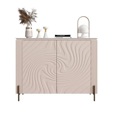 China Modern Asian Sideboard Sideboards Handle Luxury Furniture Casters Floor Cabinet Linked Basket for sale