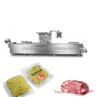 China New Labor Saving Conditions CE Certificate Meat Ham Sausage THERMOFORMING Vacuum Packing Machine for sale