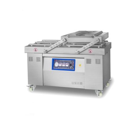 China DZ-500-2SE Food Double Chamber Vacuum Packing Machine Food Grade Packaging Machine Vacuum Gas Rinser for sale