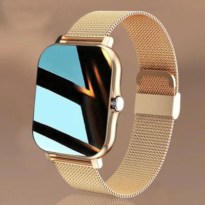 China New Fashion Women Watch Full Touch Fitness Tracker Men 1.69