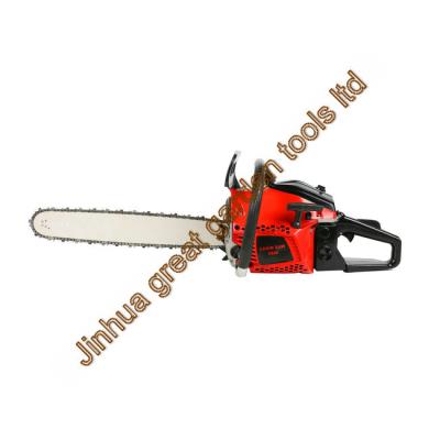 China 2-Stroke/power gas chainsaw single cylinder 58CC single cylinder gasoline engine makita chainsaws 2 strokes for sale