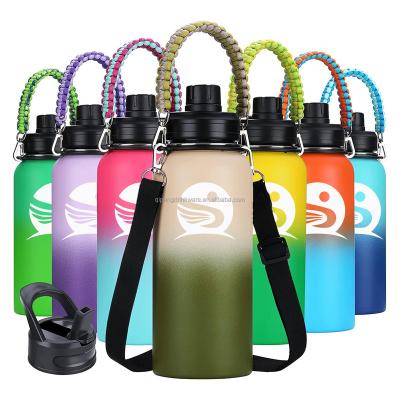 China PORTABLE 18oz 22oz 24oz 32oz BPA Free Vacuum Insulated Double Wall Stainless Steel Water Bottle for sale