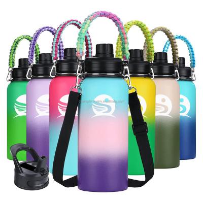 China Large Capacity 64oz 40oz 32oz Large Capacity 64oz 40oz 32oz Water Bottle Double Wall 304 Stainless Steel Portable Insulation Thermal BPA Free Vacuum Flasks for sale