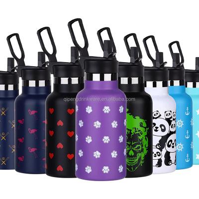 China 12 oz PORTABLE Double Wall Reusable Kids Bottle Insulated Stainless Steel Kids Bottled Water Bottles for sale