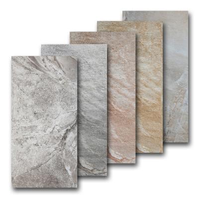 China Vintage Exterior Wall Tiles Granite Full Body Glazed Ceramic Look Ceramic Exterior Wall Tiles Front Wall Free Sample for sale