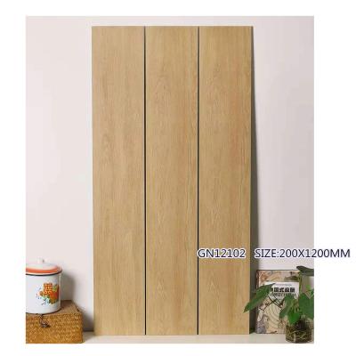 China Vintage Factory Sale Wood Look Porcelain Tile 200x1200mm For Living Roon Flooring for sale