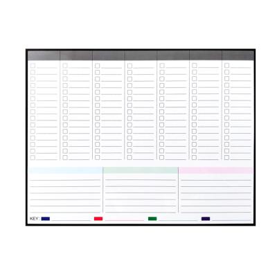 China Maglory Factory Single Direct Erase Magnetic Dry Whiteboard Weekly Monthly Planner Board For Fridge Calendar 43*33cm for sale