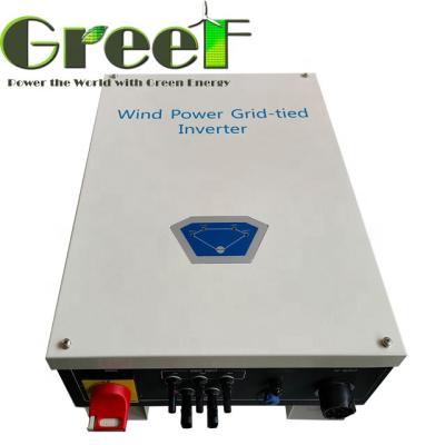 China Three Phase 3KW Grid Tie Inverter Grid-tied Wind Power Inverter With Controller Inverter With Controller for sale