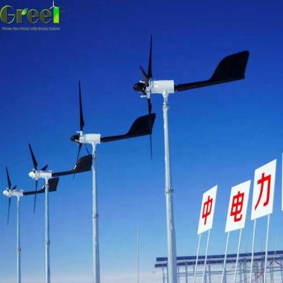 China FRP*3 5kW Low Start Wind Speed ​​Pitch Control Wind Turbine for sale