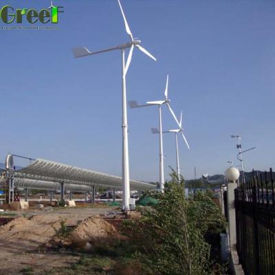 China High output horizontal FRP /3PCS 5KW 10KW 20KW 30KW pitch control axis wind electricity generator price for sale for sale