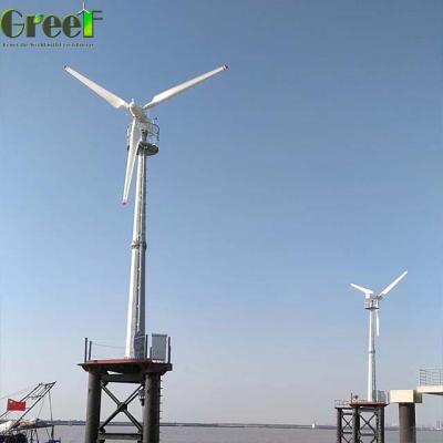 China 20kw 30kw AH/GH Horizontal Axial Wind Turbine Mills Generator Set Windmills System Price List for sale