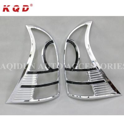 China With 3M Glue Auto Exterior Accessories ABS Mix Color Chrome Plastic Tail Light Cover For AVANZA for sale