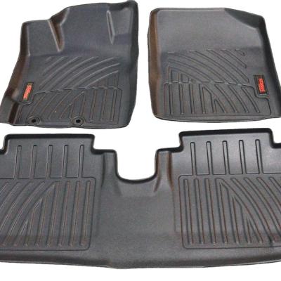 China Luxury High Quality Car Mats Carpet Floor Foot Mats from TPO for Toyota YARIS/ATIV/SEDAN 2018~on for sale