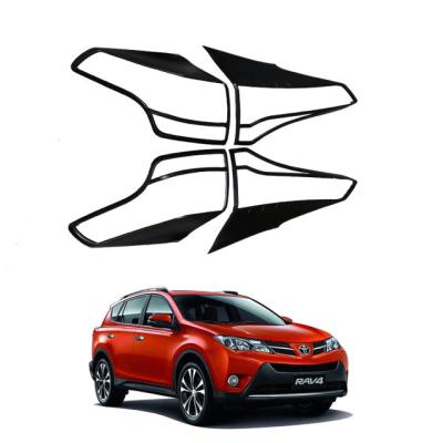 China Protective & High Quality Car Accessories Decorations ABS Car Tail Light Exterior Cover For toyota RAV4 2015 for sale