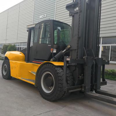 China 16 Ton Heavy Duty FD16T Diesel Forklift Cabin 16000kg for sale