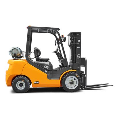 China Logistics Industry 3000kg Capacity Reliability Gasoline LPG Forklift Gas Forklift Good for sale