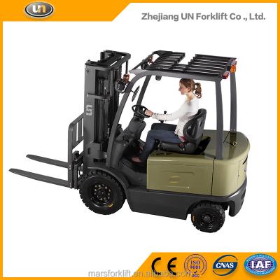 China Zhejiang UN 2 Ton Electric Forklift 2000kg for sale