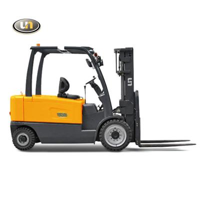 China UN 5.0T Four Wheel Battery Rental Forklift With CE Certificate 1070*150*50mm for sale