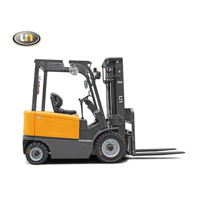 China Four Wheel Car 2.5T Electric Forklift 1070*120*40mm for sale