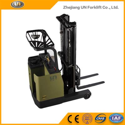 China Manual Hand Rack 2T Reach Truck AC Motor Battery Operated Forklift 1070*120*40mm for sale