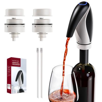 China Bar Home Accessories Automatic Electric Barware Party Wine Dispenser, Plastic Grade Spout Sprayer Liquor Dispenser Wine for sale