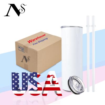 China Sustainable USA Warehouse Double Wall Vacuum Insulated Stainless Steel Blanks Sublimation Tumblers 20 Ounces Duty for sale