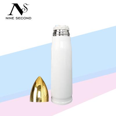 China 500ml/1000ml Stainless Steel Water Bottle Viable Wholesale Vacuum Insulated Mug Thermos Travel Mug Sublimation Blanks Bullet Tumbler for sale