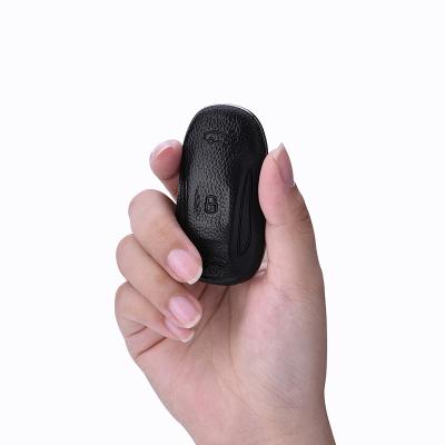 China Genuine Cool Genuine Leather Car Key Cover Protective Remote Case For Tesla for sale